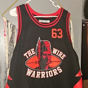 Omar D3von Little 63 The Wire Warriors Jersey 2002 Vintage Clean